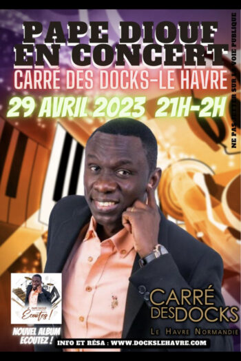 Affiche pape diouf